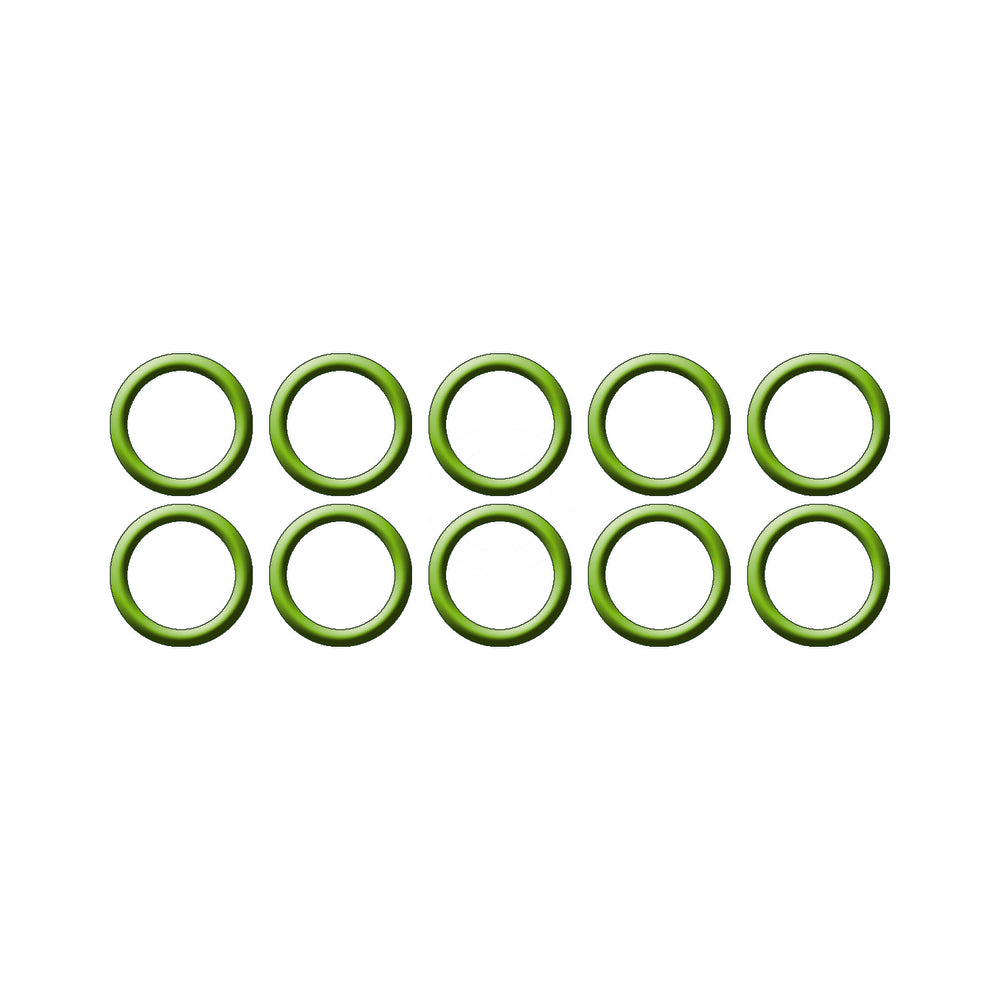10 Pk Green HNBR O-ring - #10 (5/8") Standard MT0258-10