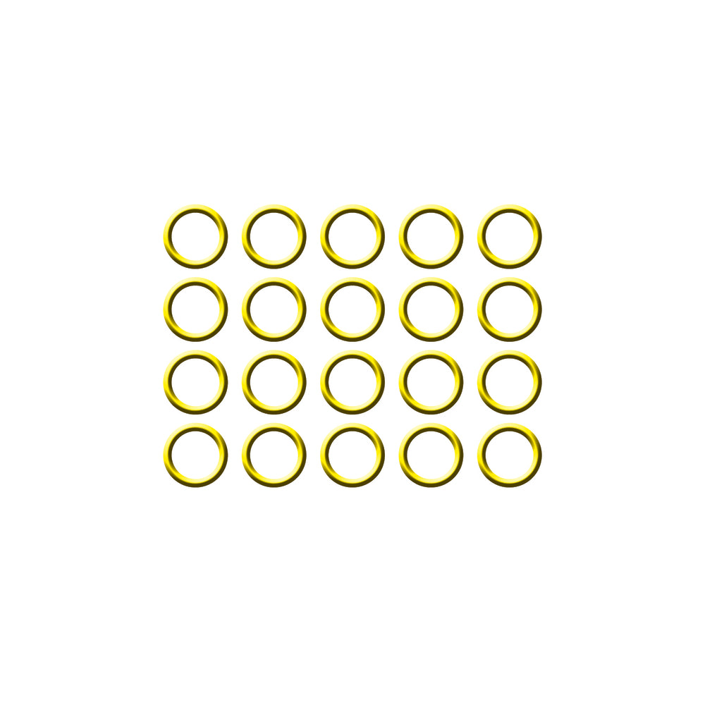 20 Per, Yellow HNBR O-ring - Volvo MT0290
