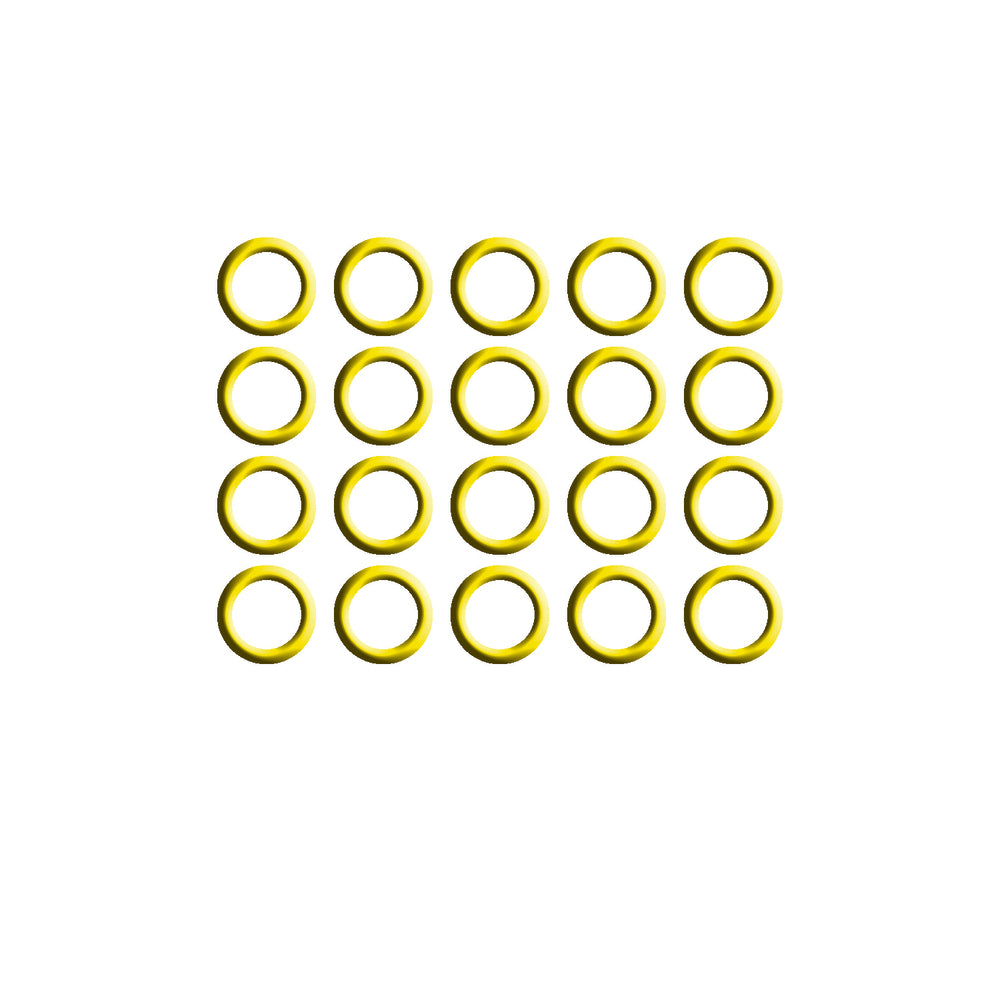 20 Per, Yellow HNBR O-ring - Volvo MT0291
