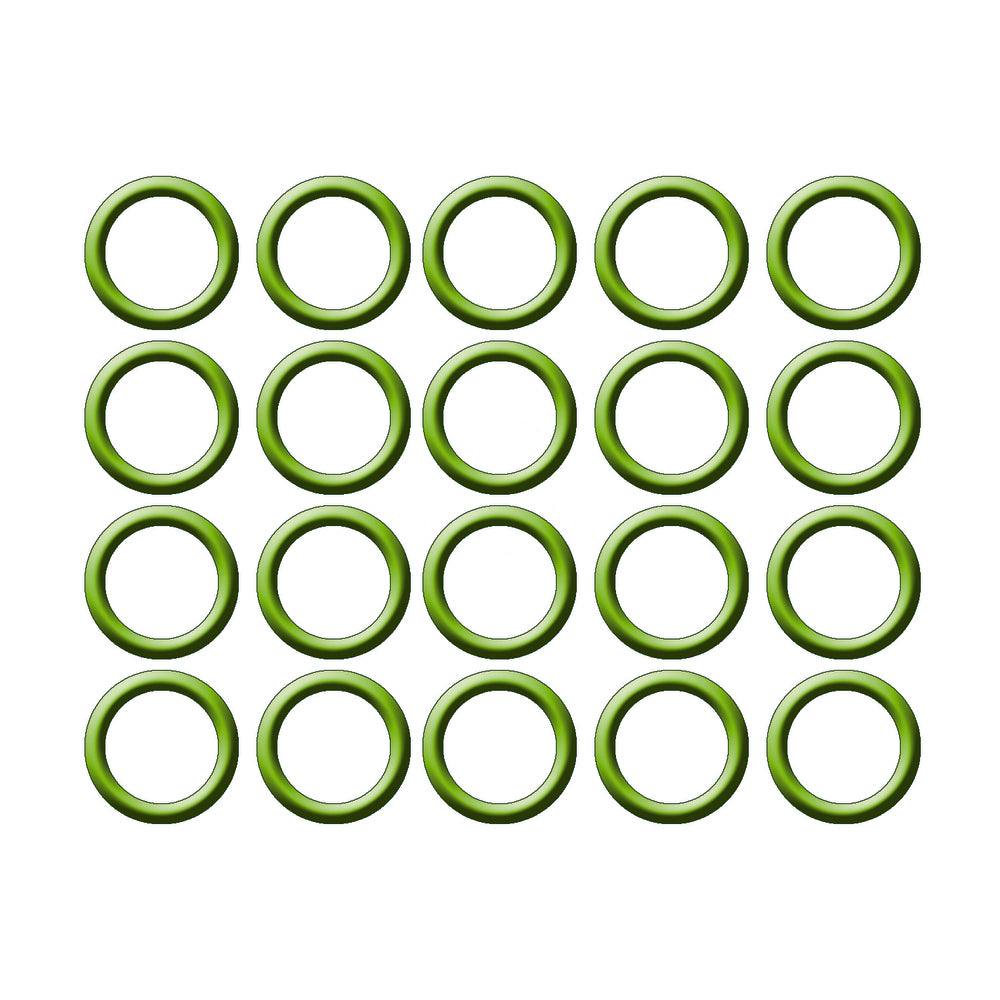 20 Pk, Green HNBR O-ring - Acura/honda/infiniti/ma MT0333