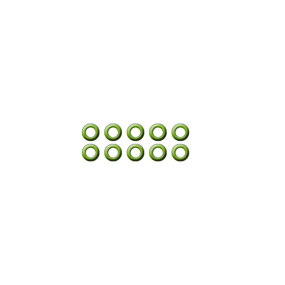 10 Pk Green HNBR O-ring - Ford Liquid Bleed Line MT0335-10