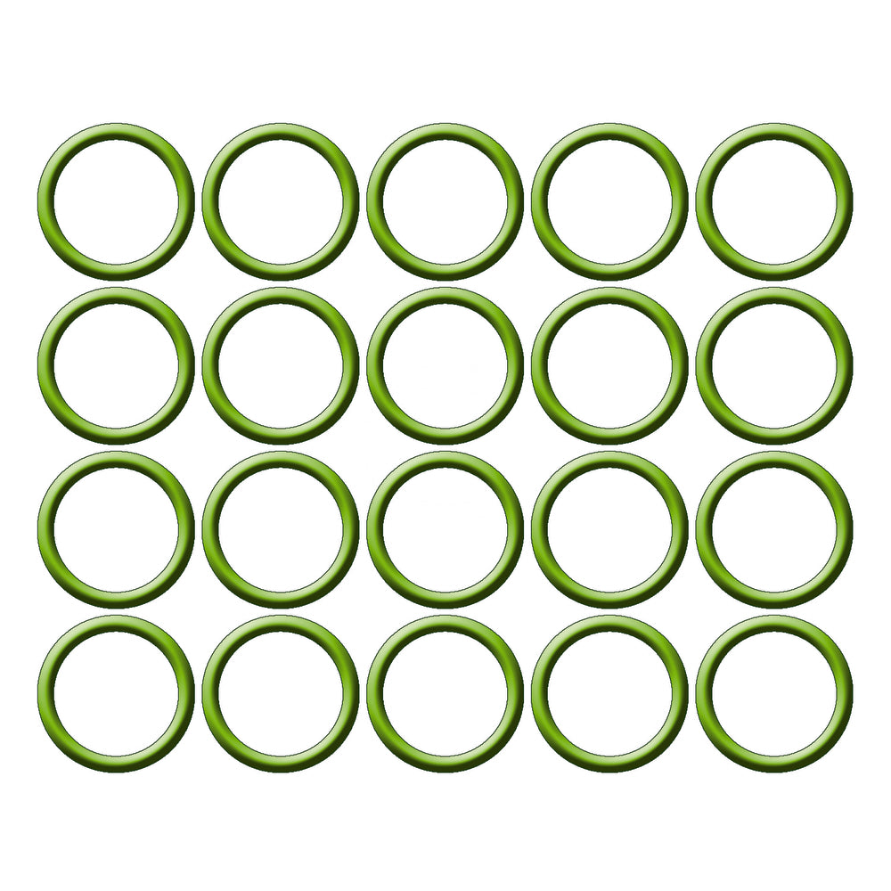 20 Pk, Green HNBR O-ring MT0462