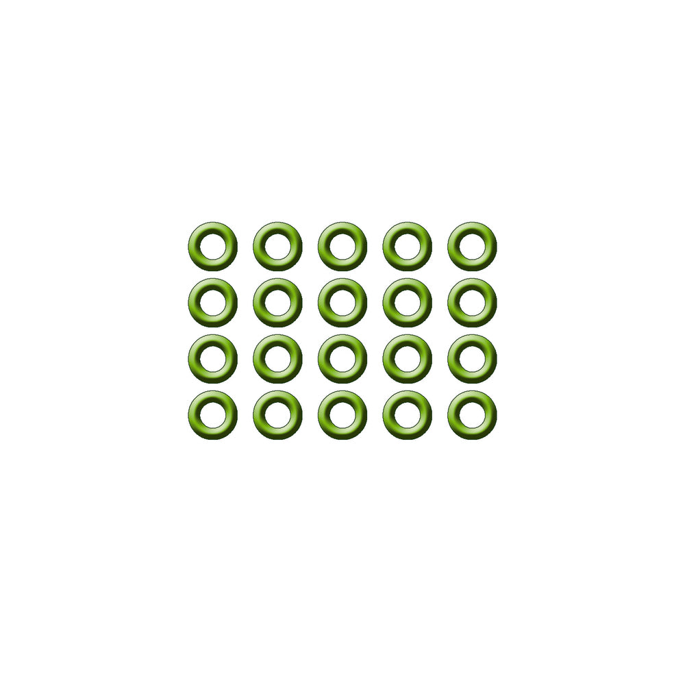 20 Pk Green HNBR O-ring MT1071