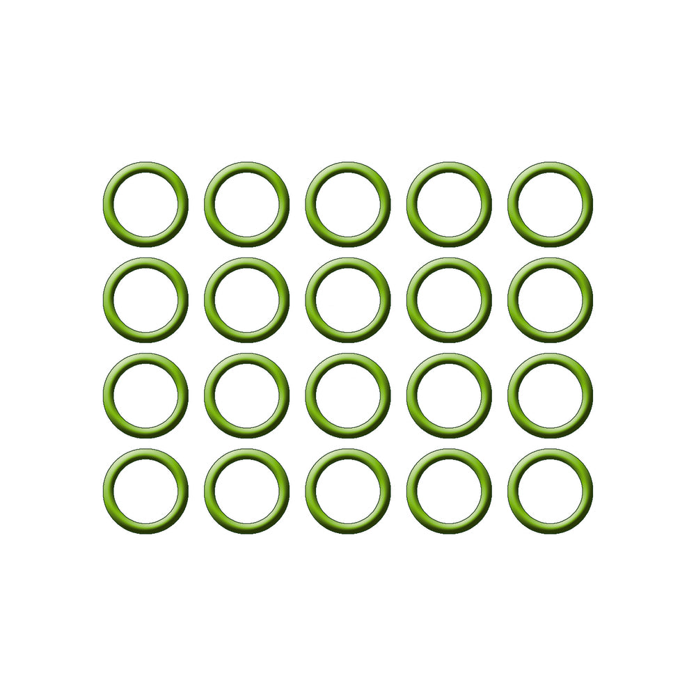 20 Pk Green HNBR O-ring MT1272