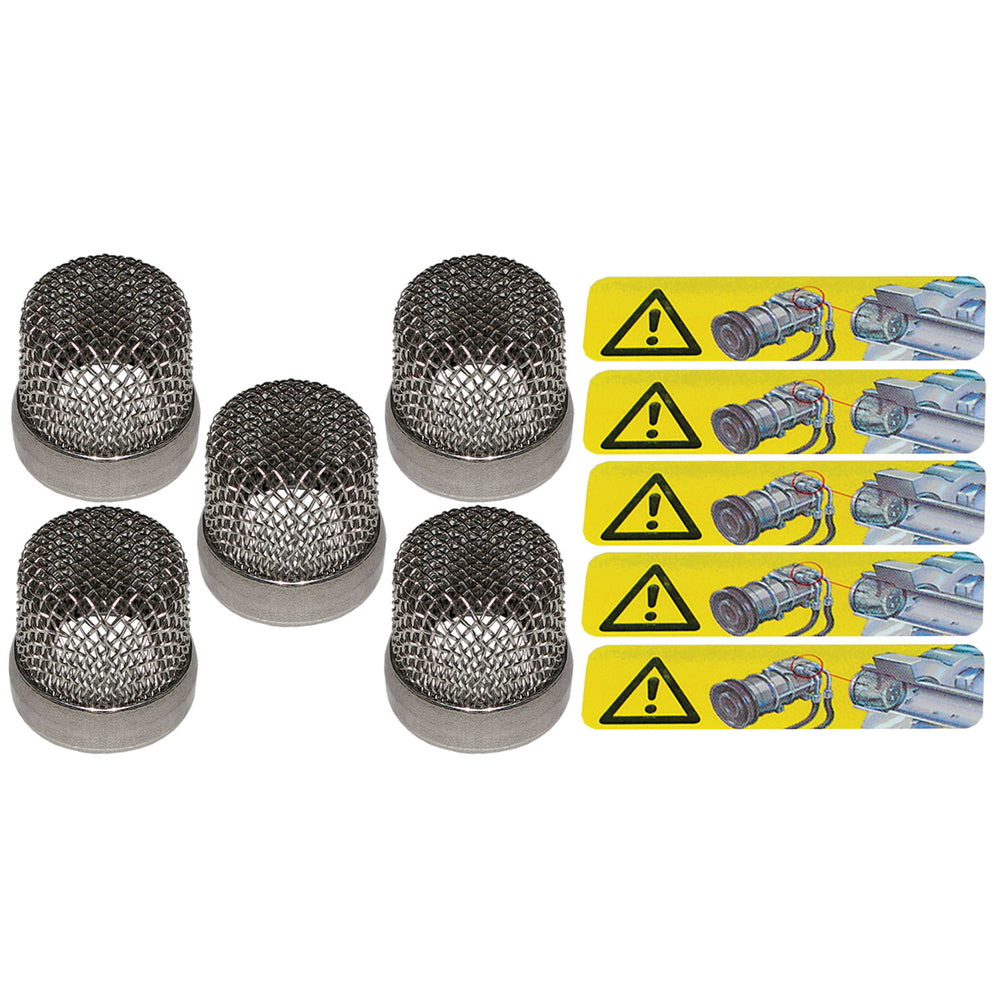 5 PK COMPRESSOR GUARD SCREEN SIZE - 13.23mm MT1559