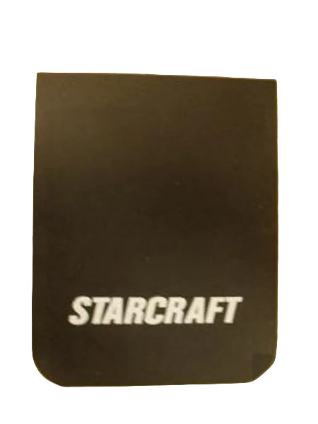 Mud Flap 19 X 24.25 Rear Radius Corner With Holes Screenprint Starcraft Logo 21-005-006 Bus Parts