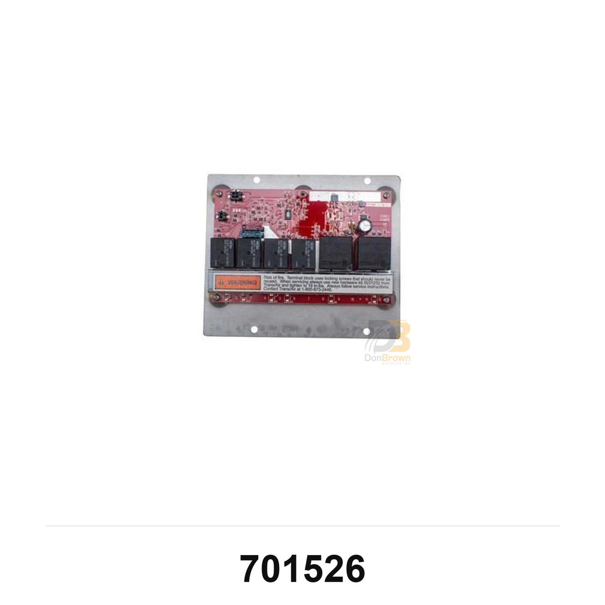 Relay Board Kit, EC4.0, w/Heat, Replacement Part 701526 - Don Brown Bus Parts