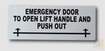 Ih-Lhpo Lift Handle Push Out Decal Bus Parts