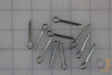 10 Pk / 5/32 X 1’ Zinc Plated Ctr Pin Kit Shipout 86048 - 000 - 10Ks Wheelchair Parts