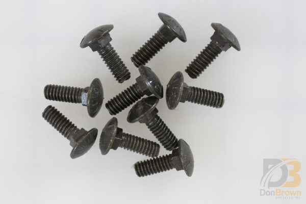 10 Pk / Bolt - Carr 1/4 - 20 X 3/4’/Auto - Bk 13434 - 10Ks Wheelchair Parts