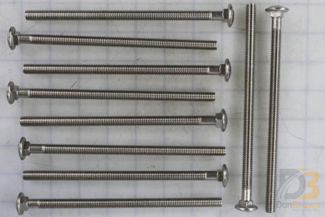 10 Pk / Bolt - Carr 3/8 - 16 X 7’/Nickel Shipout 34478 - 10Ks Wheelchair Parts