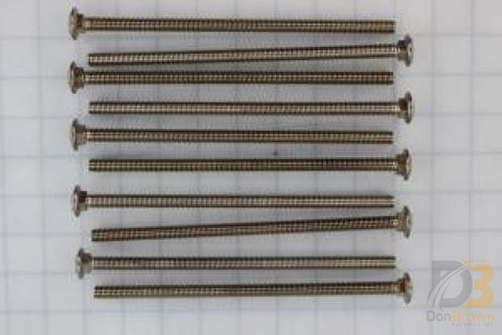 10 Pk / Bolt - Carr 3/8-16 X 8 Nickel Kit Shipout 38678-10Ks Wheelchair Parts