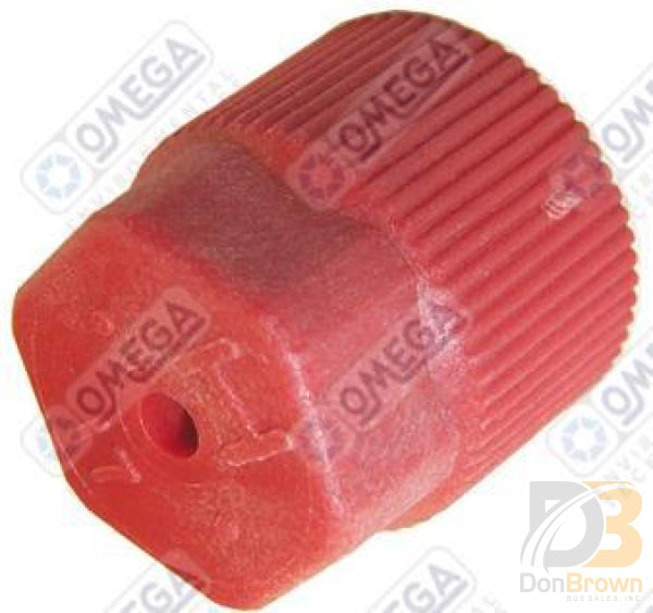 10 Pk R134A Valve Cap - Red M10X1.25 High Side Mt0067-10 Air Conditioning