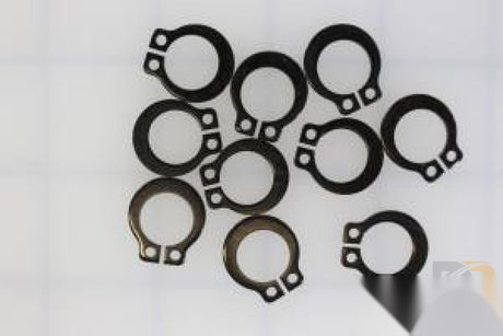 10 PK / RING 1/2 EXT SELF LOCK SNAP AUTO BLACK   13273-10KS - Don Brown Bus Parts