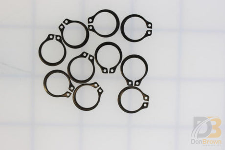 10 Pk / Ring - 1/2 Ext Snap/Auto - Bk 20946 - 10Ks Wheelchair Parts