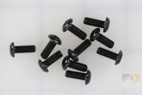 10 PK / SCREW #10 32 X 1/2 BHSCS AUTO BLACK   30375-10KS - Don Brown Bus Parts