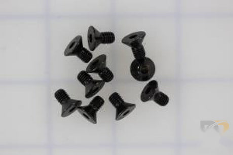 10 Pk / SCREW #10 32 X 3/8 FL HD HX SKT AUTO BLACK   24537-10KS - Don Brown Bus Parts