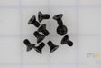 10 Pk / SCREW #10 32 X 3/8 FL HD HX SKT AUTO BLACK   24537-10KS - Don Brown Bus Parts