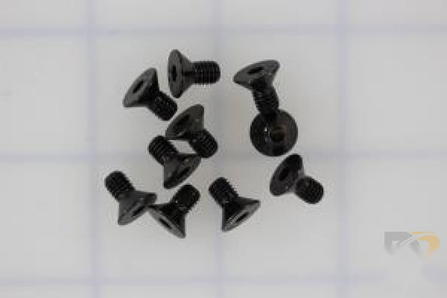 10 Pk / SCREW #10 32 X 3/8 FL HD HX SKT AUTO BLACK   24537-10KS - Don Brown Bus Parts