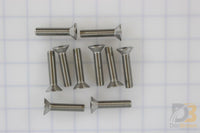 10 Pk / Screw - 3/8 - 16 X 1 - 3/4 Ss 18 - 8 Fhsc Kit Shipout 30385 - 10Ks Wheelchair Parts