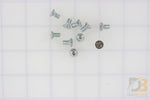 10 Pk / Screw - 10 - 32 X 3/8 Flt Hd Ph Zp 82767 - 10Ks Wheelchair Parts