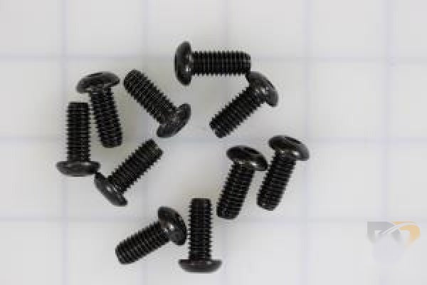 10 PK / SCREW 5/16 18 X 3/4 BHSC AUTO BLACK   24440-10KS - Don Brown Bus Parts