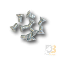 10 Pk / Screw 5/16 18 X 5/8 Fhscs Alloy Bright Zinc 27233-10Ks Wheelchair Parts