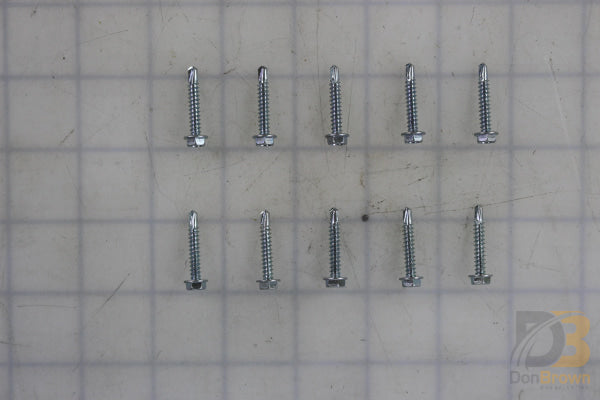 10 Pk / Screw - #8 - 18 X 1’ Self - Tap Hex 10084 - 10Ks Wheelchair Parts