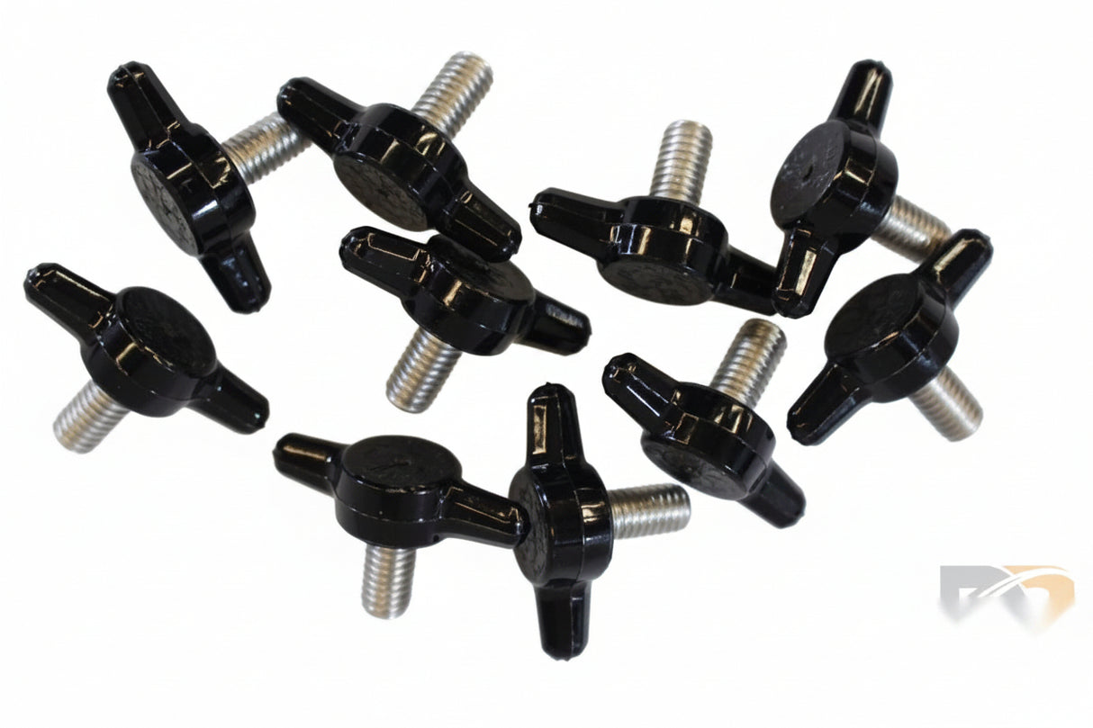 10 Pk / Screw T Head Thumb 10-32 X 3/8" 33435-10KS - Don Brown Bus Parts