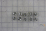 10 Pk / Nut-3/8-16 Hex Top Lock W/heavy Zinc Plate Kit Shipout 400781-10KS