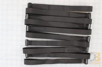 10 Pk / Strap Velcro 1 X 24 Black Kit Shipout 28547-10Ks Wheelchair Parts