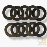 10 Pk / Washer .060 X .76 1.25 Od Auto Black 27734-10Ks Wheelchair Parts