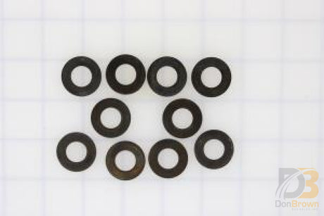 10 PK / WASHER 516 ID X 1OD X .0269 AUTO BLACK   15328-10KS - Don Brown Bus Parts