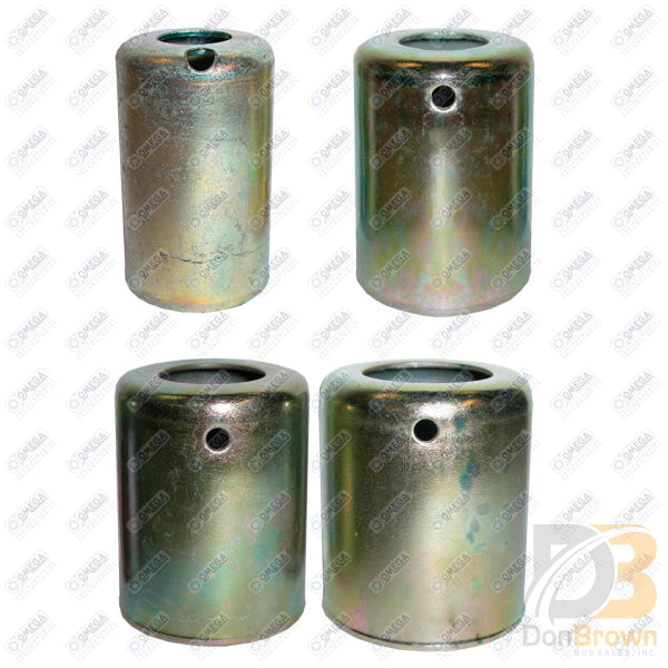 10 PKG, CRIMP SHELL, #6(3/8