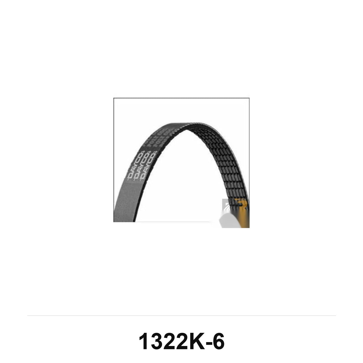 13226K  6 Groove Belt