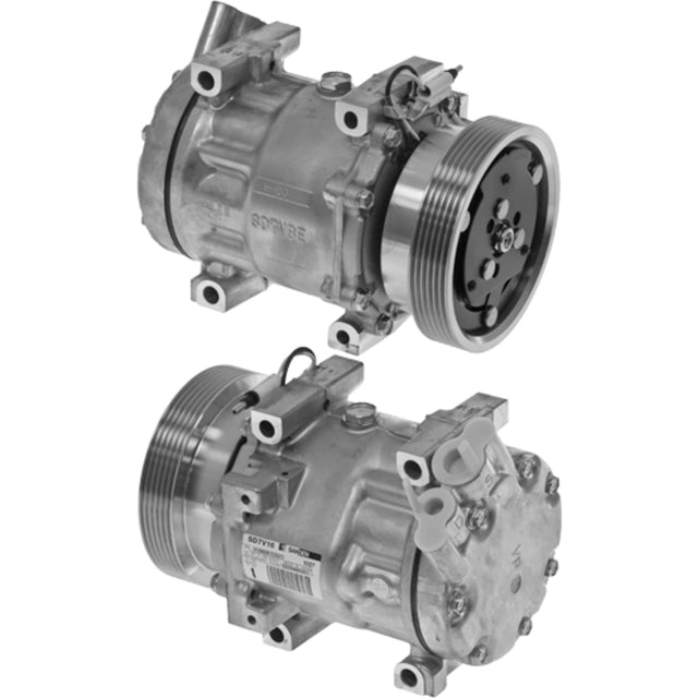 COMPRESSOR SANDEN SD7V16PG PV6 125mm RENAULT CLIO 20-01027