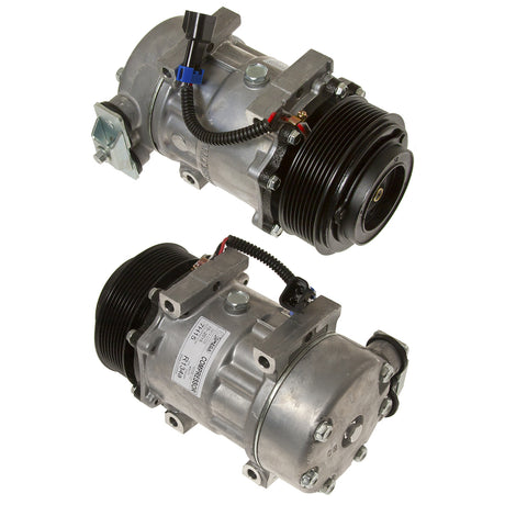 COMPRESSOR SD7H15SHD DIRECT MT 119mm PV8 12V 90DEG PAD 20-04077-AM