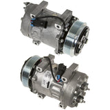 COMPRESSOR SD7H15 4382 PV6 119mm H-PAD 12V ENHANCED 20-04382