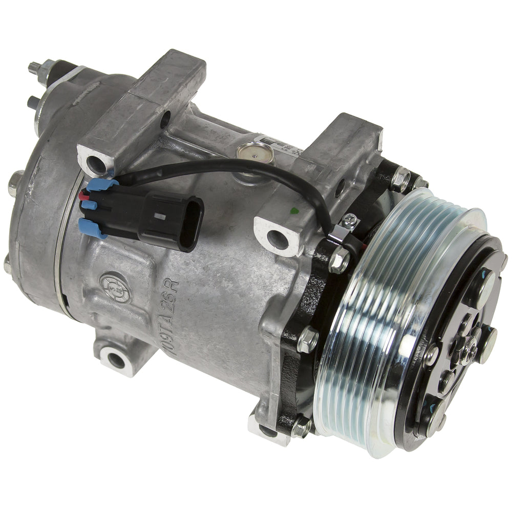 COMPRESSOR SD7H15 4382 PV6 119mm H-PAD 12V ENHANCED 20-04382