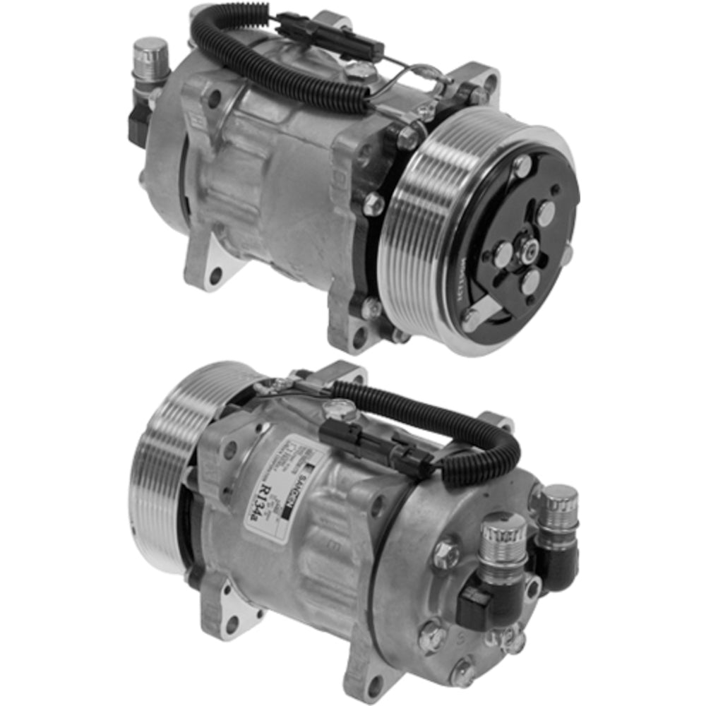 COMPRESSOR SD7H15 4460 119mm PV8 VOR B/O EAR 12V SL 20-04460