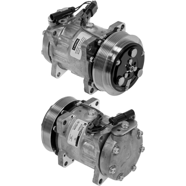 COMPRESSOR SD7H15 VPAD 132mm PV6 12V 3EYE UK HEAD 20-04467