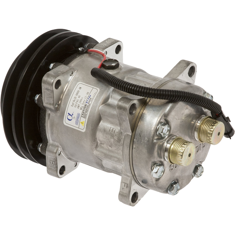 COMPRESSOR SD7H15SHD 152mm 2A 12V EAR R134A ST TERMINAL 20-04609-AM