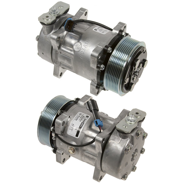 COMPRESSOR SD7H15 119mm PV8 EAR MT GQ HEAD 12V 2 WIRE 20-04705