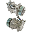COMPRESSOR SD7H15E 4720 DIRECT MT PV8 119mm 12V 20-04720