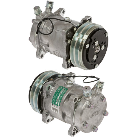 COMPRESSOR SD5S14 12V 2A GRV 132mm FL HEAD VOR 20-06626