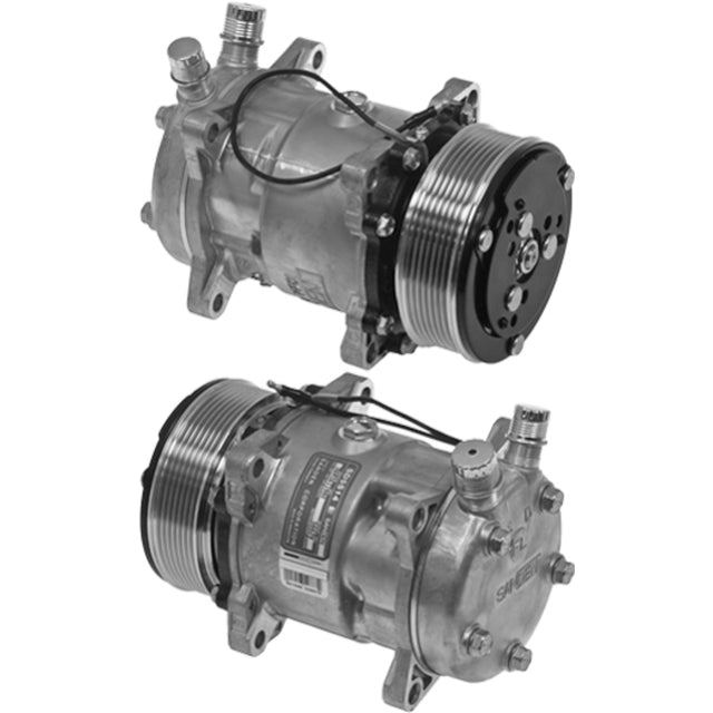 COMPRESSOR SD5S14 12V PV7 GRV 119mm FL HEAD VOR 20-06629