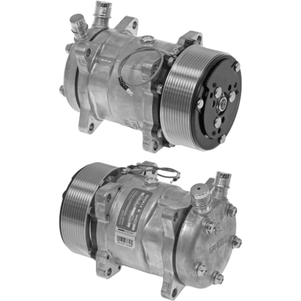 COMPRESSOR SD5H14 6649 PV10 125mm 24V FL HEAD V OR 20-06649