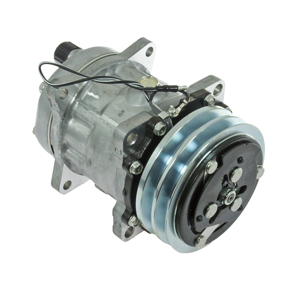 COMPRESSOR SD7H13 2A 12V 125mm HOR KG HEAD 20-07301