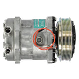 COMPRESSOR SD7H13 119mm PV6 12V EAR LS 20-07304