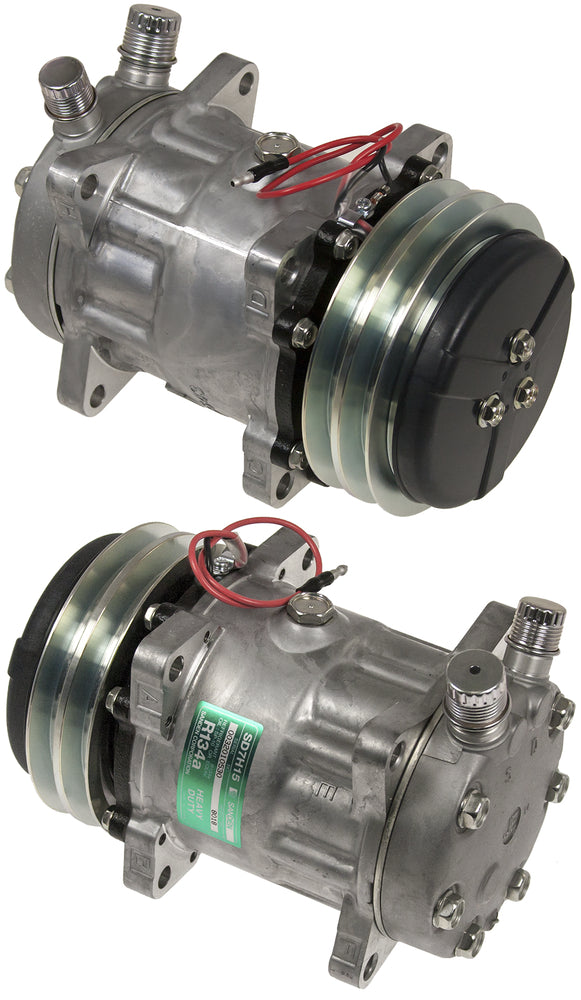 COMPRESSOR SD7H15 EAR VOR 132mm 2A LS 12V W/DUST COVER 20-08018
